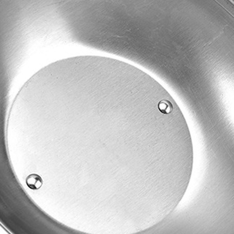 Nerūdijančio plieno kepsnio dangtelis storas vakarietiškas restoranas vakarietiško maisto dangtelis Rankena kepsnio dangtelis pusrutulio formos dangtelis