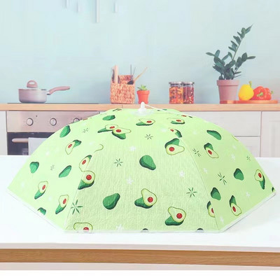 Πτυσσόμενο κάλυμμα τροφίμων Δίσκος αποστράγγισης Κάλυμμα συντήρησης θερμότητας Κάλυμμα αποθήκευσης κουζίνας Μονωτικό κάλυμμα πιάτων Αποτροπή σκόνης Ράφι αποθήκευσης