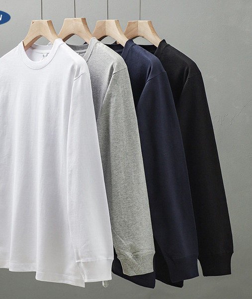 Bluză casual bărbătească cu decolteu oval - mai multe culori