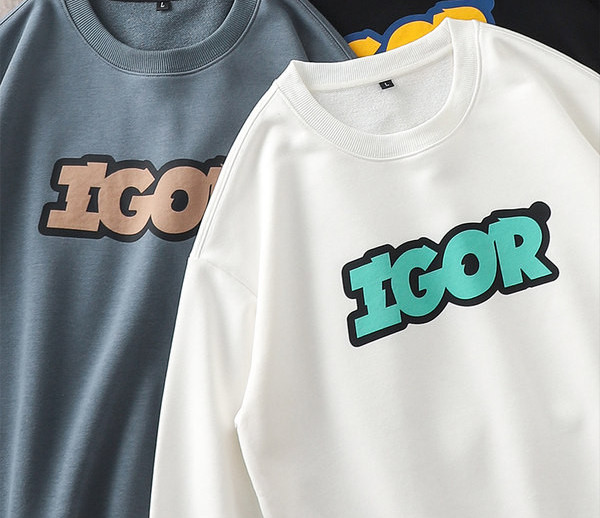 Moodne meeste pluus - pealdisega