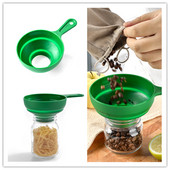 Pâlnie pliabilă din silicon Pâlnii portabile pliabile pentru buncăr de combustibil Ulei de bere Accesorii pentru bucătărie Instrumente Gadget Unelte de bucătărie