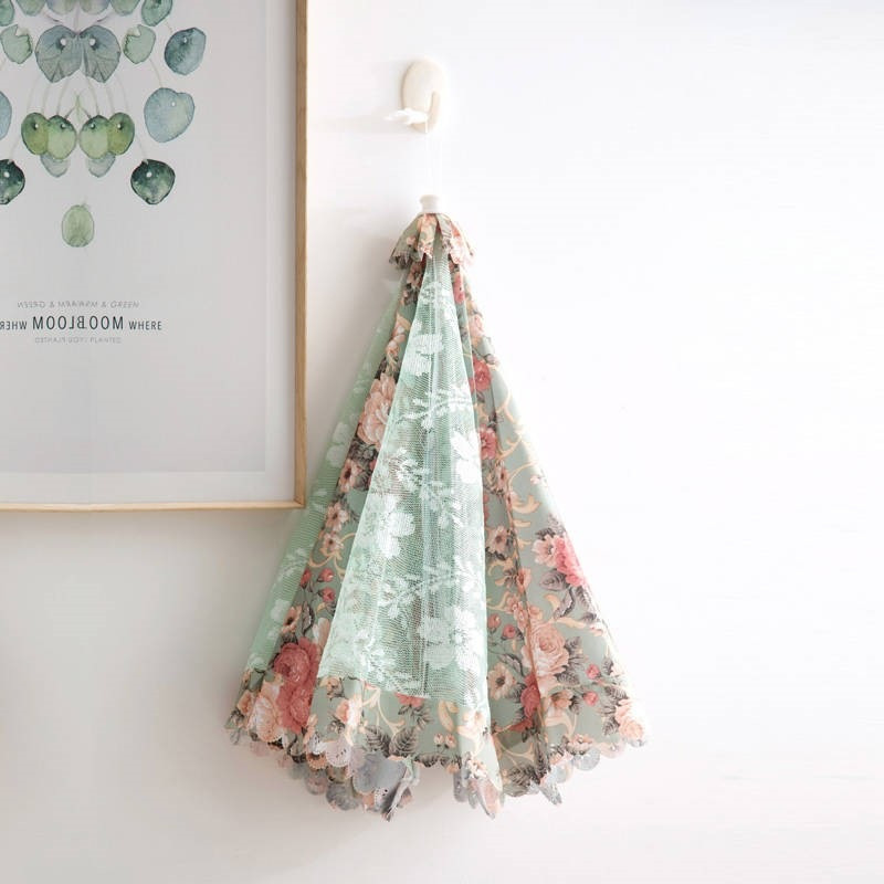 Tolmukindel võrgust lauakate Lennukindel plekikindel lauakate Toidukate Pitsist võrgust kokkupandav köögiviljakate