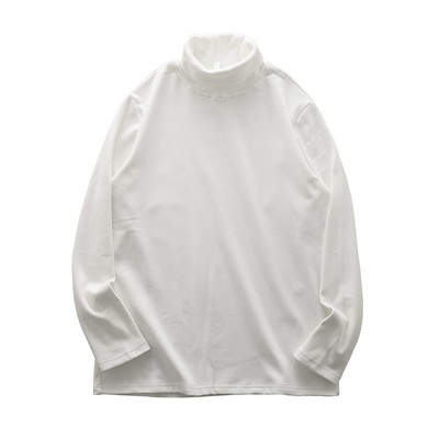 Μονόχρωμη ανδρική μπλούζα με γιακά πόλο