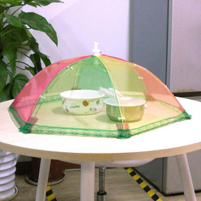 Сгъваема масичка в стил чадър Мрежа против комари против мухи Покривки за храна