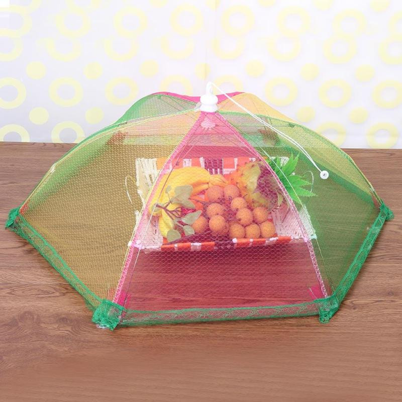 Masă pliabilă în stil umbrelă Anti țânțari din plasă din tifon pentru mâncare