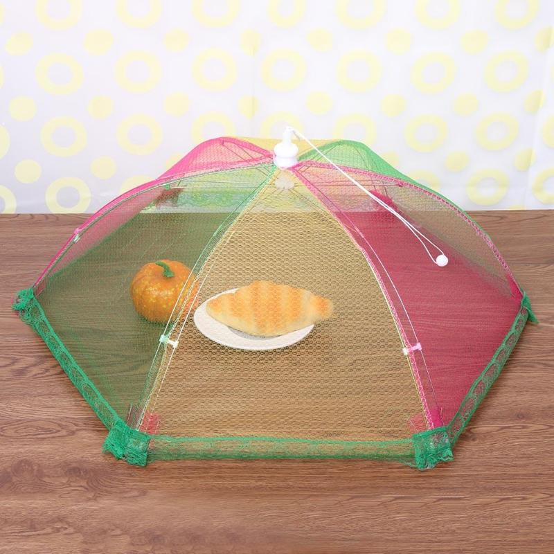 Masă pliabilă în stil umbrelă Anti țânțari din plasă din tifon pentru mâncare