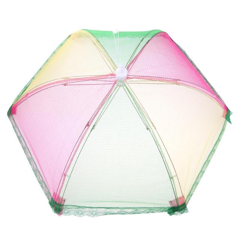 Masă pliabilă în stil umbrelă Anti țânțari din plasă din tifon pentru mâncare