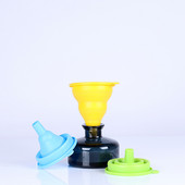 Lijevak za posebne alate od 1 komada Mini silikonski gel sklopivi lijevak Kuhinjski sklopivi lijevak za vodu i tekućinu otporan na toplinu i ulje