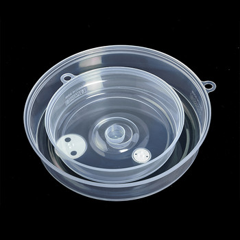 1 PC Πλαστικό κάλυμμα φαγητού για φούρνο μικροκυμάτων Διαφανές καπάκι Ασφαλής εξαερισμός Εργαλεία κουζίνας Πλαστικό PP ποιότητας τροφίμων που χρησιμοποιείται σε οικιακά αξεσουάρ φούρνου μικροκυμάτων