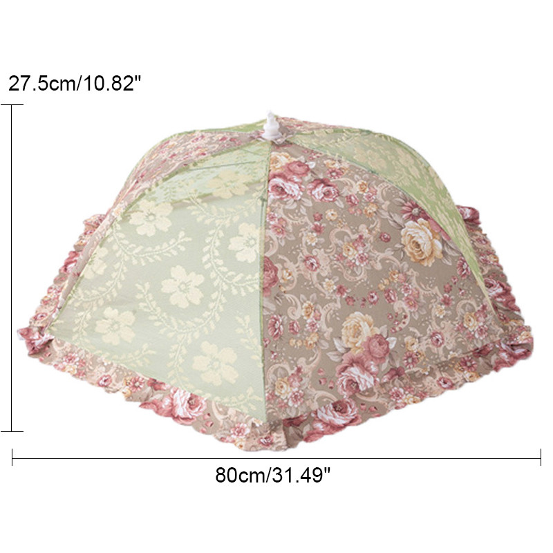 Virtuves pārtikas pārklāji Salokāmi trauku pārsegi pret lidošanu putekļu lietussarga pārsegi Mājas pārtikas pārsegi Trauki Galda augļi Pārvalki Virtuves rīks