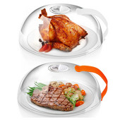 Mikrolaineahju kate toidupritsmete jaoks Pritsmevaba BPA-vaba taldrikukaane kaitsekaas käepidemega Auruventilatsiooniavad Köögividinad Tarvikud