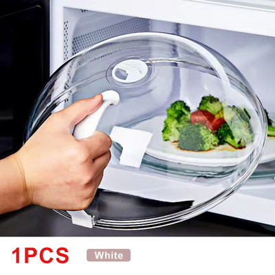 Mikrolaineahju kate toidupritsmete jaoks Pritsmevaba BPA-vaba taldrikukaane kaitsekaas käepidemega Auruventilatsiooniavad Köögividinad Tarvikud
