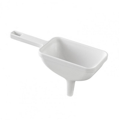 Dozator dreptunghiular de calitate alimentară Pâlnie cu perete interior neted Dispenser dreptunghiular durabil cu mâner