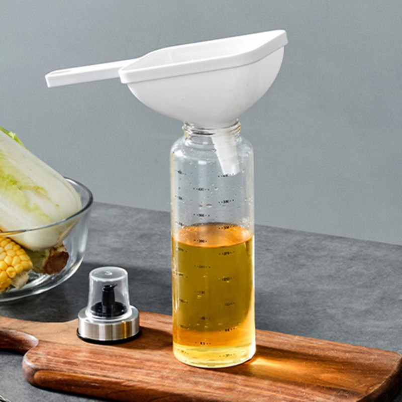 Dozator dreptunghiular de calitate alimentară Pâlnie cu perete interior neted Dispenser dreptunghiular durabil cu mâner