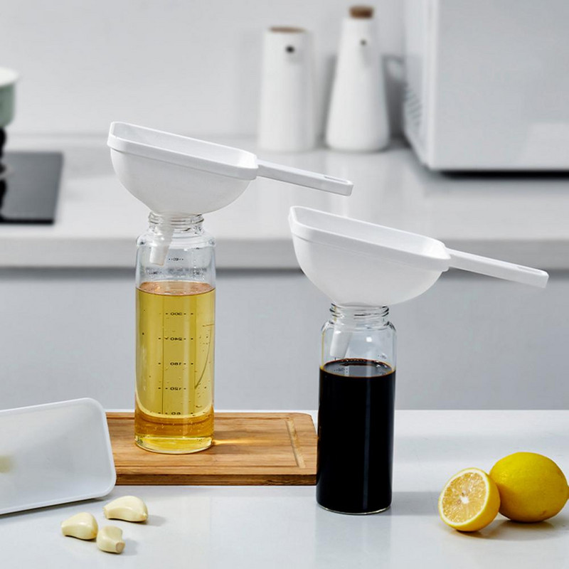 Dozator dreptunghiular de calitate alimentară Pâlnie cu perete interior neted Dispenser dreptunghiular durabil cu mâner