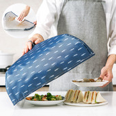 Izolație cu imprimare de iarnă Husă de legume Husă de praf pentru masă Husă anti-zburare Husă pliabilă pentru masă Accesorii de bucătărie Gadget