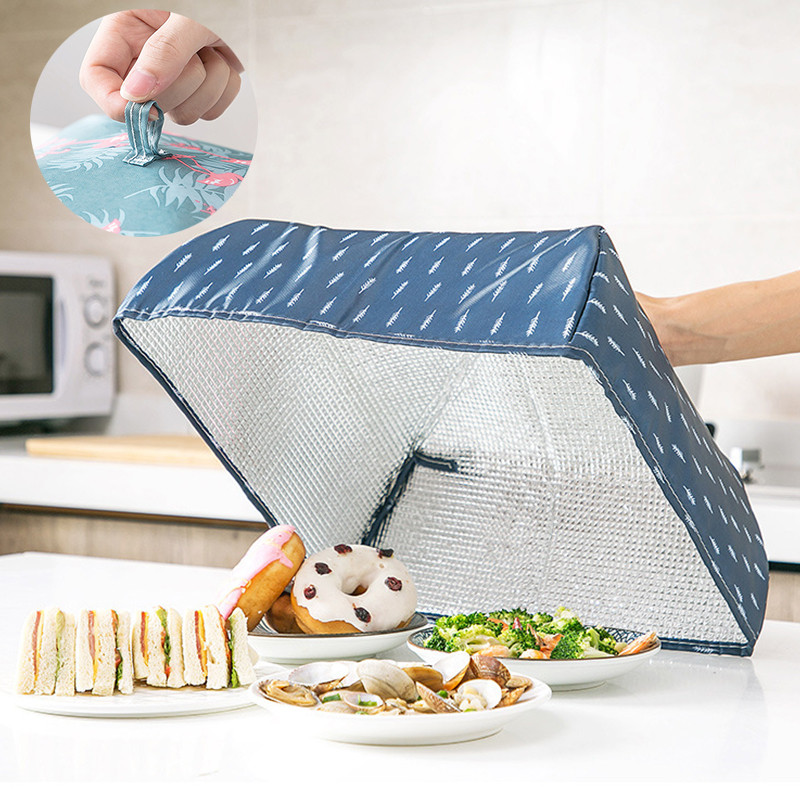 Izolație cu imprimare de iarnă Husă de legume Husă de praf pentru masă Husă anti-zburare Husă pliabilă pentru masă Accesorii de bucătărie Gadget