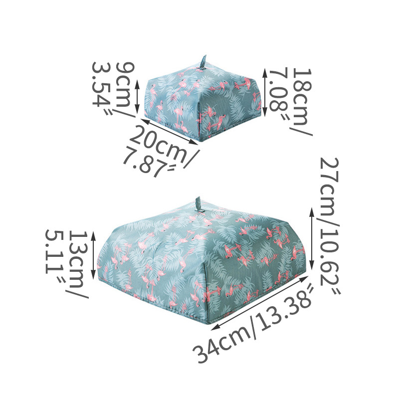 Izolație cu imprimare de iarnă Husă de legume Husă de praf pentru masă Husă anti-zburare Husă pliabilă pentru masă Accesorii de bucătărie Gadget