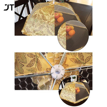 Καλύμματα φαγητού σε στυλ ομπρέλας Κάλυμμα φαγητού κατά των κουνουπιών Τραπέζι δαντέλα Μεγάλο κάλυμμα τραπεζιού Gadgets σπιτιού Αξεσουάρ