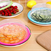 Capace de conservare a alimentelor de 20 cm Capace de păstrare proaspete Capac pentru vase de bol reutilizabil Ustensile de bucătărie sigilate în vid cu mâner Depozitarea alimentelor