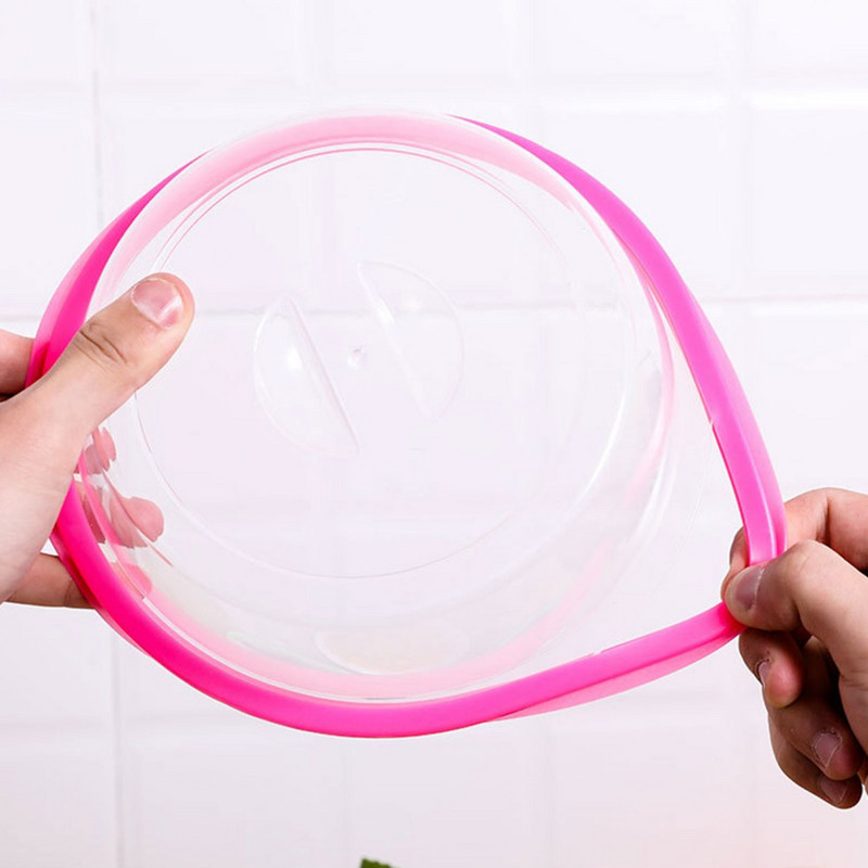 Capace de conservare a alimentelor de 20 cm Capace de păstrare proaspete Capac pentru vase de bol reutilizabil Ustensile de bucătărie sigilate în vid cu mâner Depozitarea alimentelor