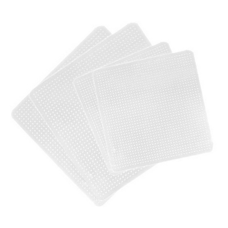 4 bucăți/set folie siliconică sigilată pentru acoperire pentru alimente proaspete.