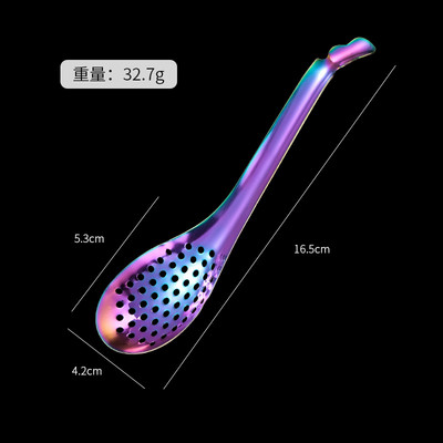 Molekulinė virtuvė ikrai šaukštas gaminimo įtaisai kiaurasamtis Kiaušinio trynys ikrai kiaurasamtis Virtuvės įrankiai Virtuvės priedai Maisto gaminimas