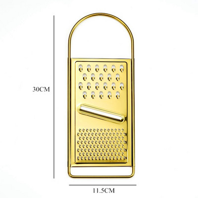 Auksinis nerūdijančio plieno maisto spaustukas sriubos šaukštas kiaurasamtis virimo šaukštas su laikymo stovu prieskonių šaukštas virtuvės reikmenys