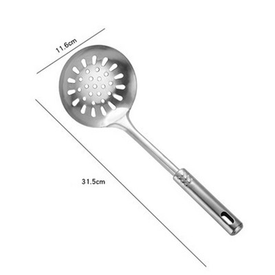 Κουζίνα από ανοξείδωτο ατσάλι Κορεάτικου στιλ Κουζινικά σκεύη Κατσαρόλες Μαγειρικά Σκεύη Μαγειρικής Σούπας Ρύζι Κουτάλι Τρυπητό Αξεσουάρ σπάτουλας