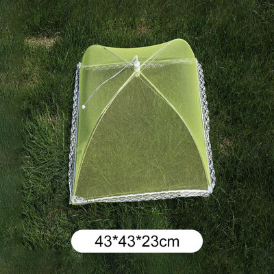 1 buc Husă pentru alimente, pliabilă, rezistentă la insecte, plasă respirabilă, husă de protecție a alimentelor, în stil umbrelă, accesorii pentru bucătărie