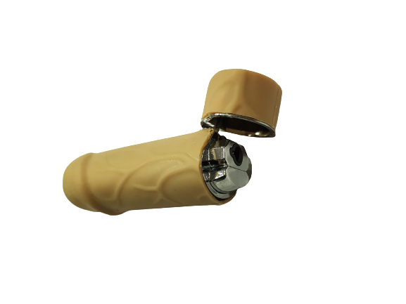 Запалка Ahelos, Газова, Противовятърна, Бежова