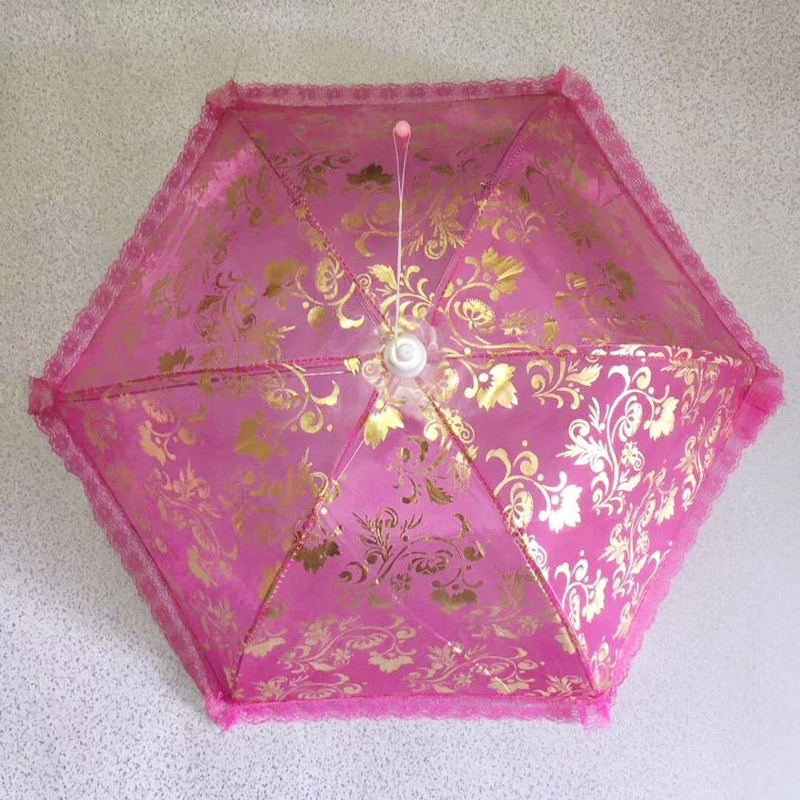 Plasă de plasă Acoperire pentru alimente Umbrelă de cort pentru petreceri Picnicuri Grătar Preveniți prăjitura cu fructe și legume de la muște Utilizarea insectelor în interior în aer liber