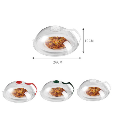 Κάλυμμα Splatter μικροκυμάτων, Κάλυμμα φούρνου μικροκυμάτων για τρόφιμα Χωρίς BPA, προστατευτικό καπάκι πλάκας μικροκυμάτων με αεραγωγούς ατμού wzpi