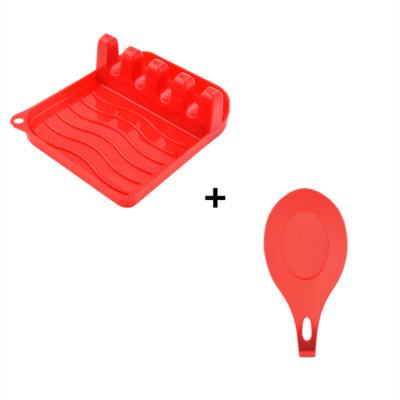 2 ΤΕΜ. Πολυλειτουργικό μαξιλαράκι για σούπας Αντιολισθητικό κάλυμμα θήκης για τη θερμότητα Κατάλληλο για πένσα κουταλιού φτυαριού κουζίνας