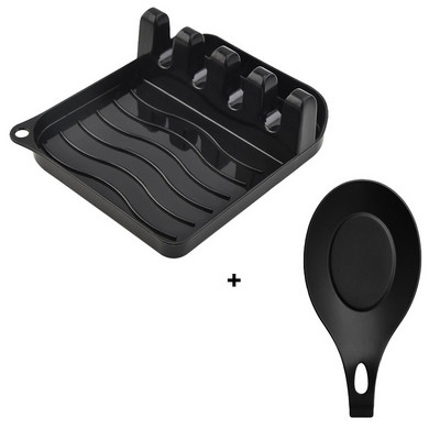 2 ΤΕΜ. Πολυλειτουργικό μαξιλαράκι για σούπας Αντιολισθητικό κάλυμμα θήκης για τη θερμότητα Κατάλληλο για πένσα κουταλιού φτυαριού κουζίνας