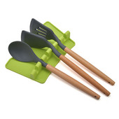 Suporturi de linguri de bucatarie din silicon Furculita Spatula Raft Organizator Raft Rest Suport pentru betisoare Linguri antiderapante Pad Ustensile de bucatarie