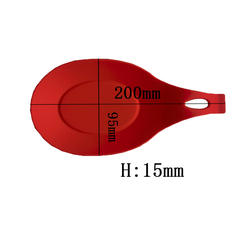 Naujas silikoninis izoliacinis šaukštas, atsparus karščiui, padėkliukas gėrimui stiklinis padėkliukas
