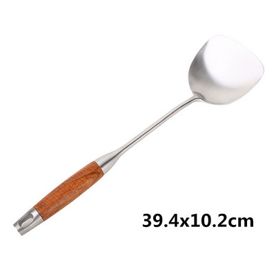 Ustensile de bucătărie din oțel inoxidabil 304, lingură pentru supă, strecurătoare pentru pescuit, ustensile de bucătărie de uz casnic, lopată, unelte de bucătărie, seturi de gătit