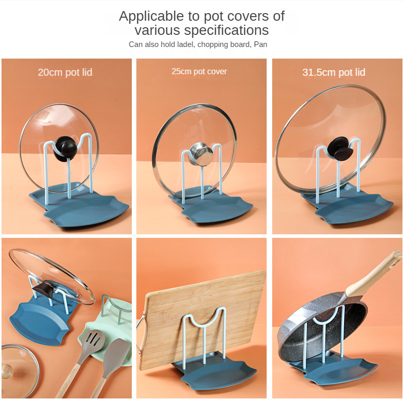 Suport cu capac pentru oale Kit de bucătărie Accesorii Accesorii Gadget-uri cool Articole noi de uz casnic Gătit Lucruri utile Rechizite pentru casă pentru comoditate