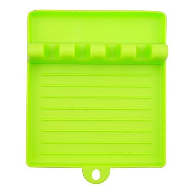 Suport pentru lingură din plastic, Organizator de bucătărie pentru furculiță, spatulă, suport pentru lingură, suport pentru depozitare veselă, suport pentru capac pentru oală.