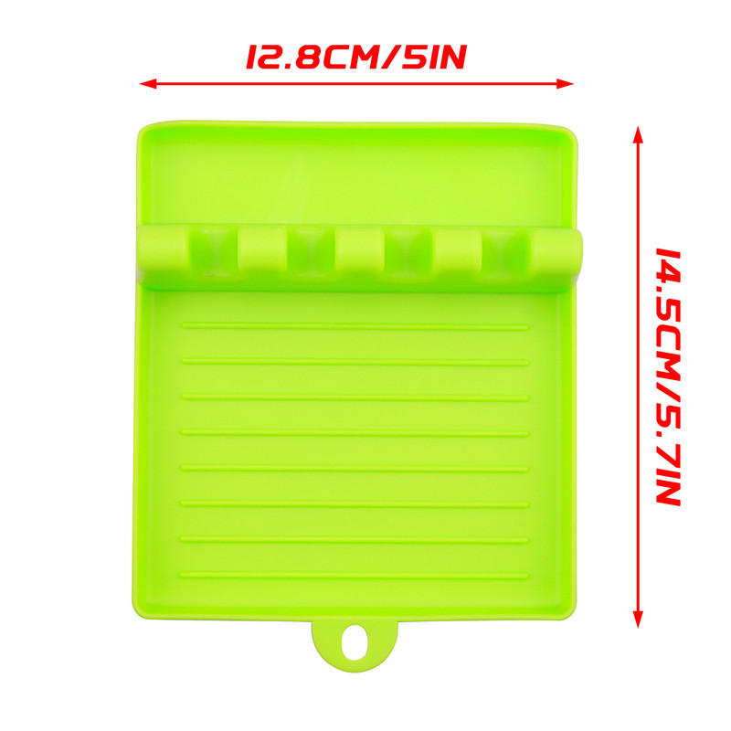 Suport pentru lingură din plastic, Organizator de bucătărie pentru furculiță, spatulă, suport pentru lingură, suport pentru depozitare veselă, suport pentru capac pentru oală.