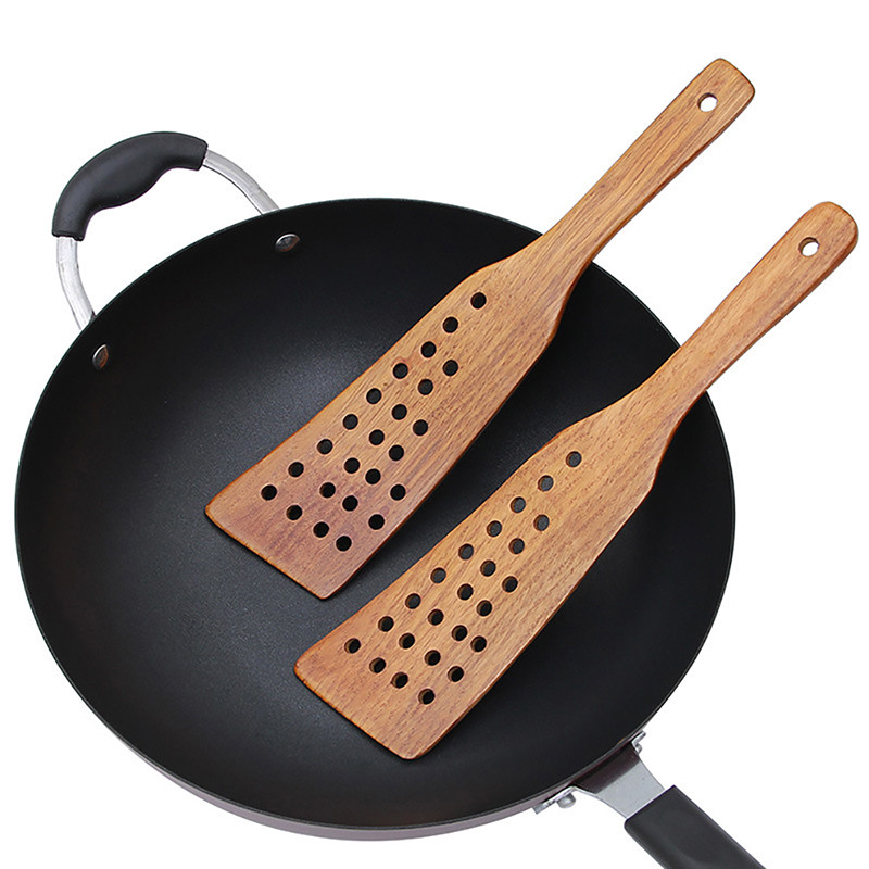 Spatula de lemn Lopata de lemn pentru tigaie antiaderenta Lingura de orez Instrument de gatit Spatula de lemn Ustensile de gatit Accesorii de bucatarie Gadget