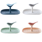 Suport multifuncțional pentru recipiente în formă de pasăre Suport pentru oală Suport capac pentru spatulă de bucătărie Suport lingură