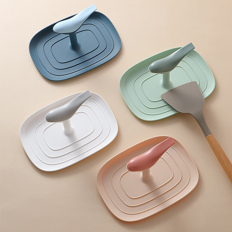 Suport multifuncțional pentru recipiente în formă de pasăre Suport pentru oală Suport capac pentru spatulă de bucătărie Suport lingură