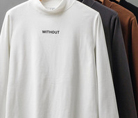 Muška ležerna bluza s polo ovratnikom i izvezenim natpisom