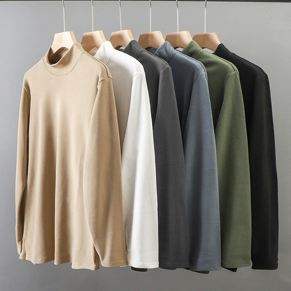 Ühevärviline fliisist polo kaelusega pluus