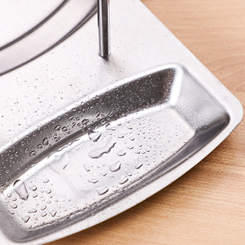 Šaukšto atrama ir puodo dangčio laikiklis nerūdijančio plieno stovo lentynos stovo laikiklis indų laikiklis virtuvės įrankis