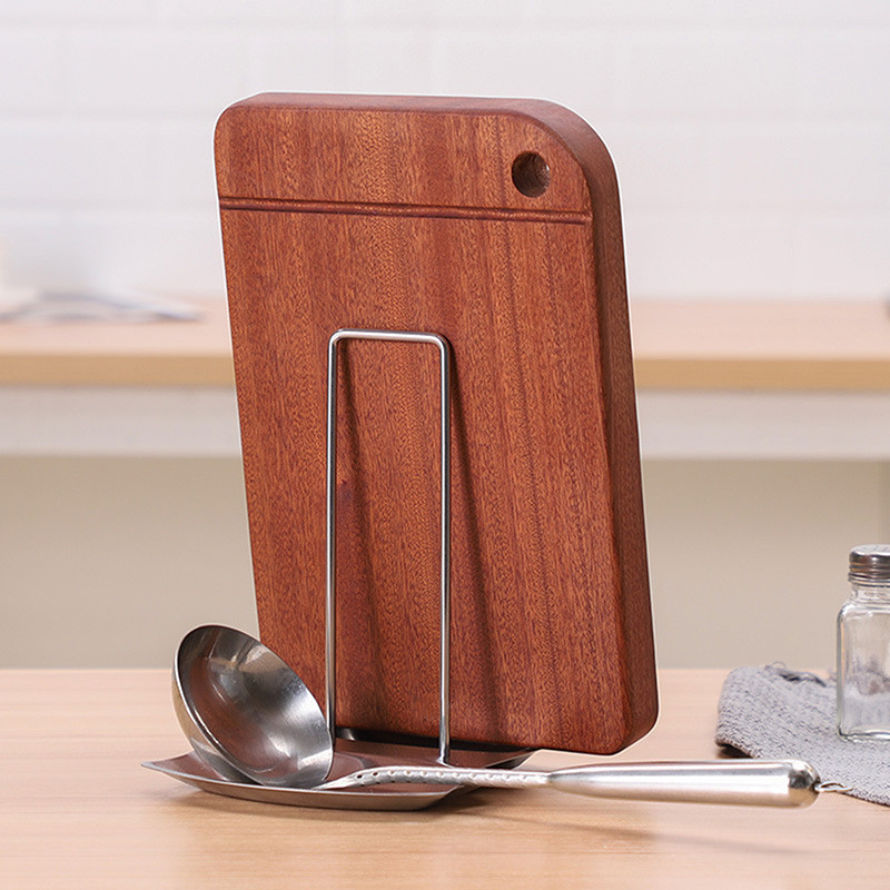 Šaukšto atrama ir puodo dangčio laikiklis nerūdijančio plieno stovo lentynos stovo laikiklis indų laikiklis virtuvės įrankis