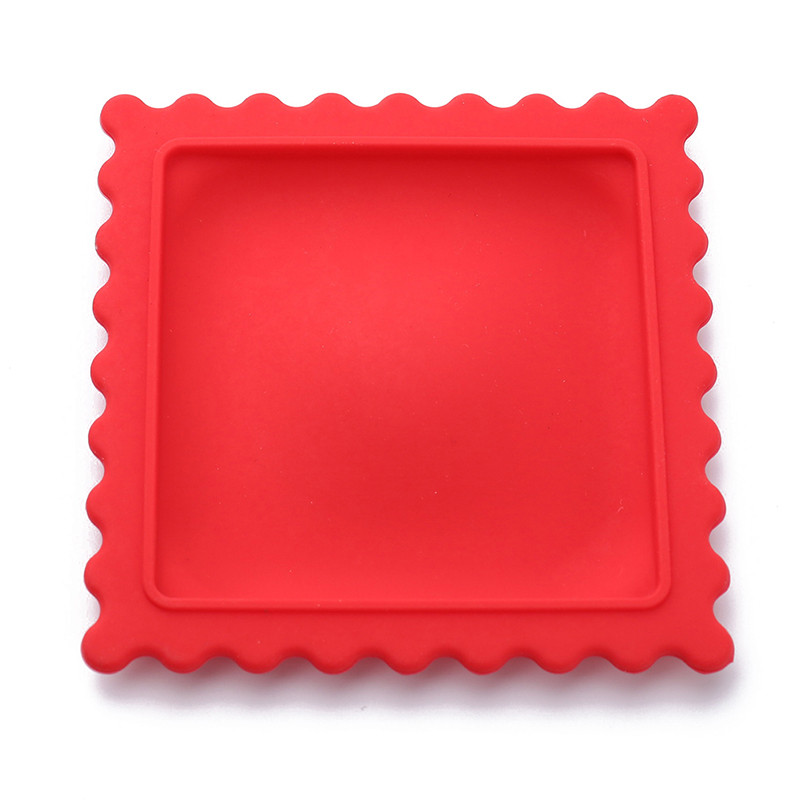 Covoraș de linguriță de supă creativ, 1 buc, în formă de biscuiți, pentru desktop, izolație din silicon, tampoane anti-opărire, gadget de bucătărie, decorare pentru masă