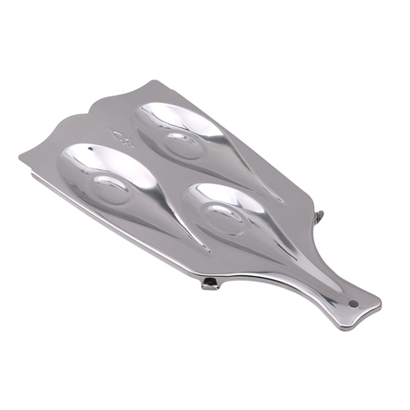 Στήριγμα κουταλιού από ανοξείδωτο ατσάλι Κάλυμμα καπακιού βάση στήριξης κουταλιού Στήριγμα σπάτουλας κουζίνας σπιτιού Εργαλείο μαγειρέματος